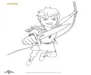 Coloriage peterpan le film