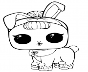 Coloriage LOL Surprise Pets Page Crystal Bunny