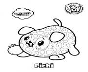 Coloriage Pikmi Pops Dog Pichi