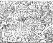 Coloriage anti stress adulte cultura fantastique