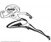 Coloriage les indestructibles elastigirl holly hunter