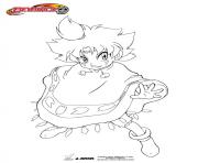 Coloriage beyblade burst Tithi