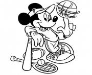 Coloriage sport disney