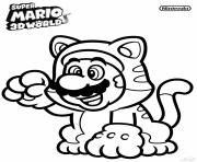 Coloriage mario odyssey