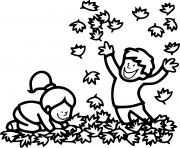 Coloriage automne cp enfants