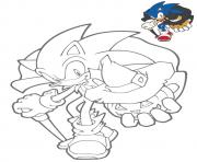 Coloriage sonic halloween