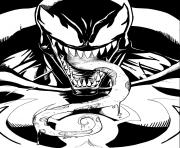 Coloriage heroes con venom by bestrrr