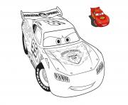 Coloriage cars 2 voiture de course