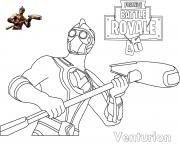 Coloriage Fortnite Venturion Skin