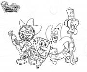 Coloriage Sponegbob Bet