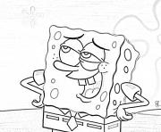 Coloriage bobleponge Squarepants