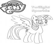 Coloriage Twilight Sparkle My Little Pony