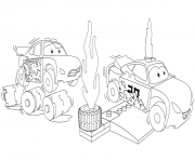 Coloriage lego cars 3 jackson storm racing