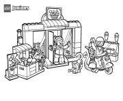 Coloriage lego shop sweet supermarket