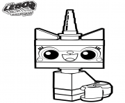 Coloriage LEGO Unikitty la grande aventure 2