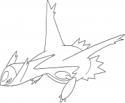 Coloriage Latios generation 3