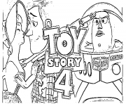 Coloriage toy story 4