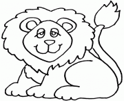 Coloriage Southwest African Lion