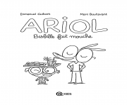 Coloriage ariol bisbille fait mouche