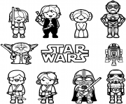 Coloriage lego star wars unique elegant