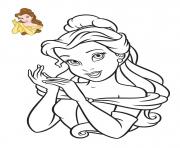 Coloriage Disney Princesse Tiana 2009