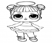 Coloriage lol doll sugar