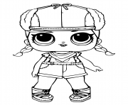 Coloriage lol doll brrr bb