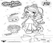 Coloriage Shopkins Doll Bridie