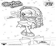 Coloriage Shopkins Doll Lara Candelabra Jewel Crown