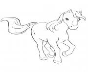 Coloriage Gulli friends cheval