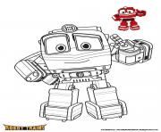 Coloriage Alf Robot Trains