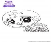 Coloriage Bev littlest Pet Shop