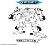 Coloriage Tobot Evolution Y