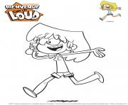 Coloriage Lori de Bienvenue chez les Loud Gulli