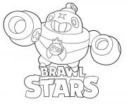 Coloriage Tick Brawl Stars