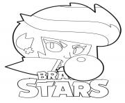 Coloriage Brawl Stars Bibi Gum