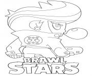 Coloriage Brawl Stars BibiBack