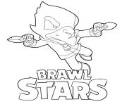 Coloriage Flying Crow Brawl Stars