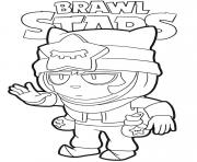 Coloriage Sandy Brawl Stars