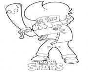 Coloriage Bibi Brawl Stars