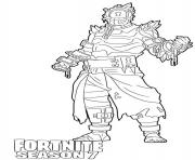 Coloriage Prisoner skin from Fortnite Season 7