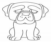 Coloriage Chien Hagrid Funko Pop