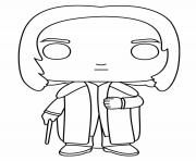 Coloriage Severus Rogue Funko Pop