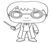 Coloriage Harry Potter En Miniature Funko Pop