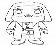 Coloriage Hagrid Funko Pop