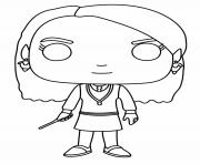 Coloriage Luna Harry Potter Funko Pop