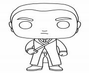 Coloriage Draco Malfoy Funko Pop