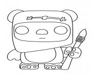 Coloriage Ewok