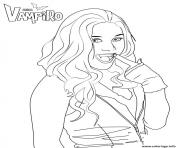 Coloriage vampire chica vampiro