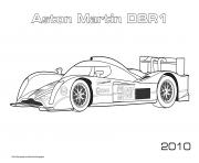 Coloriage F1 Aston Martin Dbr1 2010